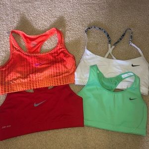 Nike sports bras